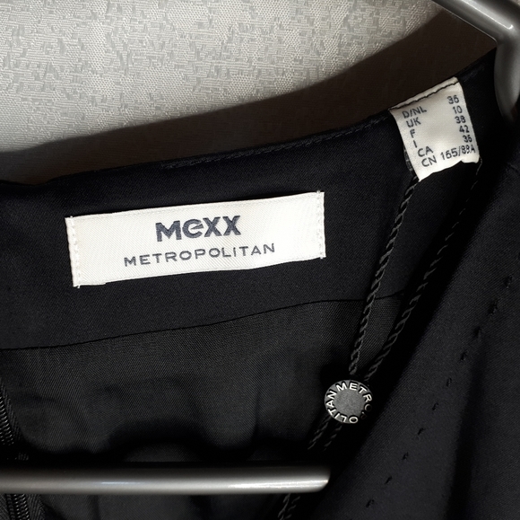 Mexx Pencil Dress Size 6 Black - Picture 4 of 8